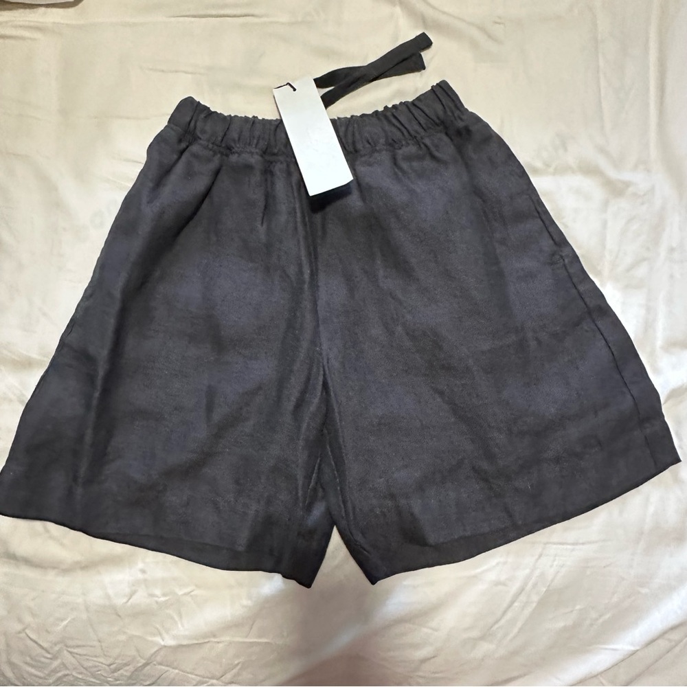 🆕 KOTN Unisex Cairo 100% Linen Shorts NWT - Picture 2 of 8